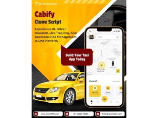 Launch Your Taxi Business with our White Label Cabify Clone App