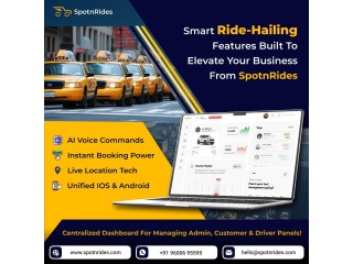 Transform Your Taxi Operations with SpotnRides Dispatch Solution