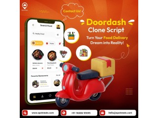 Launch a Profitable Food Delivery App Like DoorDash