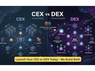 Launch Your CEX or DEX Today - We Build Both