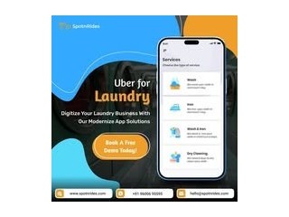 Start an On-Demand Laundry Business with SpotnRides Laundry App Solution