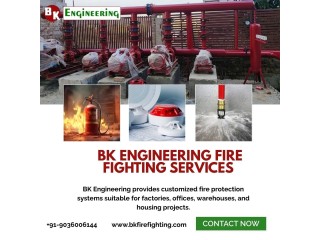 Smart Fire Fighting Services in Chennai by BK Engineering