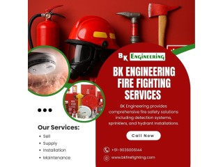 Certified Fire Fighting Services in Punjab by BK Engineering