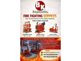 Smart Fire Fighting Services in Bangalore for Safety Needs