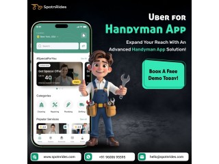 Uber for Handyman App Solution  On-Demand Home Service Platform