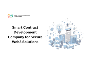 Smart Contract Development Company for Secure Web3 Solutions