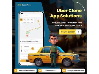 How does SpotnRides AI-Powered Uber Clone App help startups?