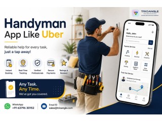 On-Demand Handyman App Like Uber | Launch in Days