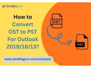 Convert OST file to PST format with or without Outlook