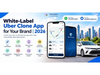 White-Label Uber Clone App for Your Brand | 2026