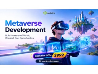 Digital Twins, Virtual Commerce & Immersive Worlds with Metaverse Development