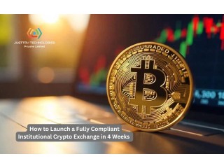 Launch a Fully Compliant Institutional Crypto Exchange in Just 4 Weeks