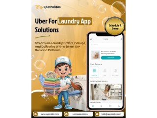 Build Your Uber for Laundry App  Free Demo, Fast Launch